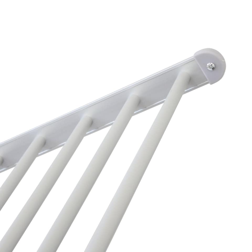 image 1 of Extendable Electric Heated Folding Clothes Horse Airer Dryer