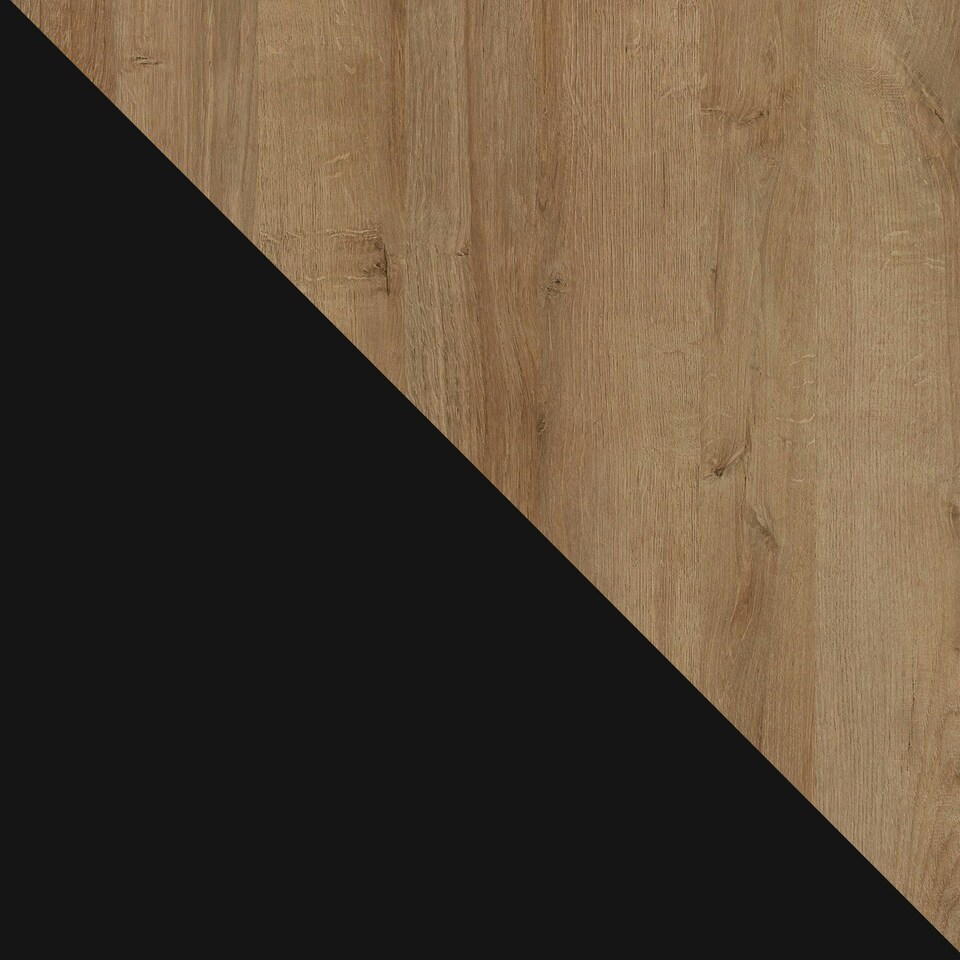 image 1 of Concord desk with storage in brown / black