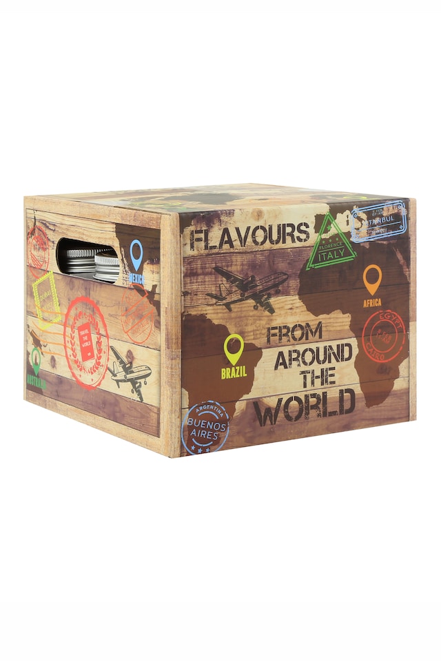 image 1 of Around The World Seasoning Set - 9 Sauces Oils & Spices