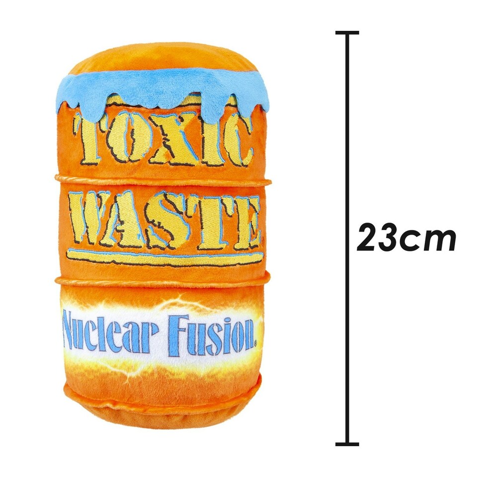 image 1 of Toxic Waste Nucleaer Nucleaer Fusion Soft Toy Candy Inspired Plush 23cm Orange
