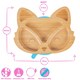 image 6 of Tiny Dining Bamboo Fox Baby Weaning Plate & Fork Set - Orange