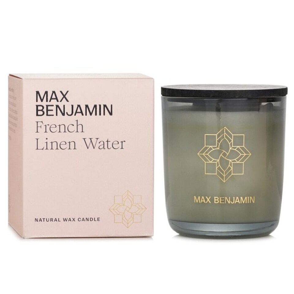 image 1 of Natural Wax Candle - French Linen Water - 210g/7.4oz N/A