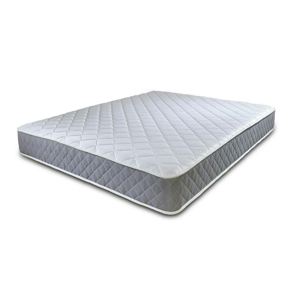 image 1 of Spring Coil Diamond Grey Essentials Mattress Foam Free Spring Coil Grey | Single