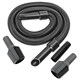 image 1 of SPARES2GO 6m Extra Long Extension Pipe Hose Kit compatible with Vax Vacuum Cleaner (6 Metre Hose + 3 x Adaptors)