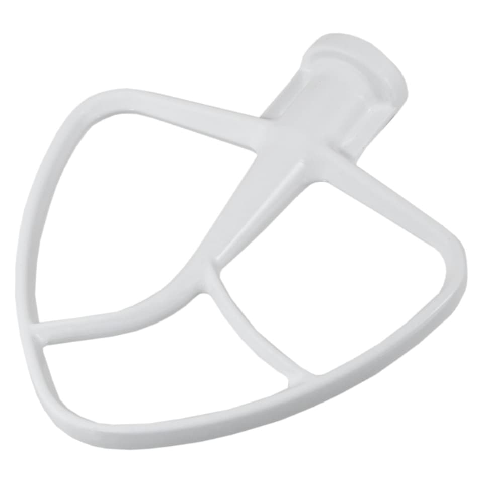 image 1 of SPARES2GO Flat Edge Beater 5K5THCB K45B Type for KitchenAid 4.3 4.7 4.8 L Tilt Head Stand Mixer KSM100 KSM103 KSM110