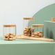 image 5 of Interiors by Premier Large Glass Jar, Eco-Friendly Glass with Airtight Cork Lid and Chalkboard Label, Perfect for Storing Spices