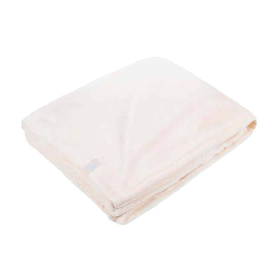 image 1 of Extra Soft Warm Large Luxury Thermal Fleece Throw Blanket - 180 x 200 cm White