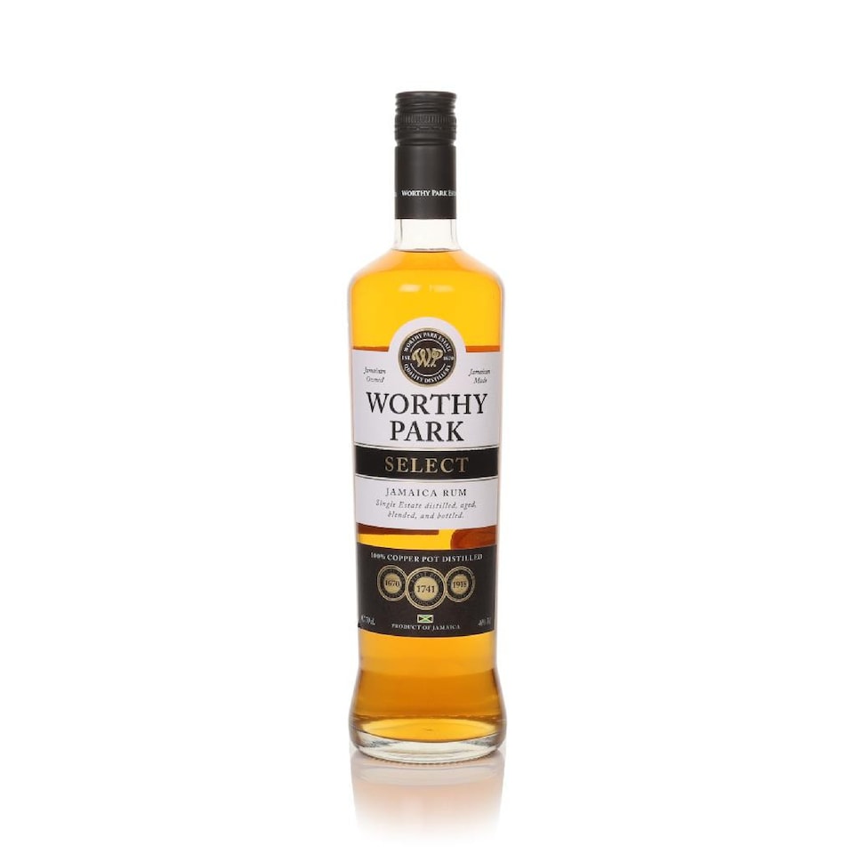 image 1 of Worthy Park - Select Jamaican Rum | Multi | Smooth and mellow with hints of cinnamon, tropical fruit, banana and orange. On the palate, taste sweet molasses, a hint of peach and chocolate, followed by creamy caramel and toffee with oak notes | 1