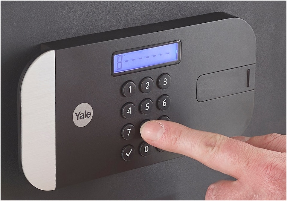 image 1 of YALE MAXIMUM SECURITY FINGERPRINT LAPTOP SAFE