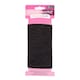 image 1 of Brushworks Classic Black No-Snag Hairbands, 40 Pack | Black | Black