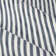 image 5 of Yard Hebden Striped Cotton Navy Pencil Pleat Curtains 229 x 137cm Multi