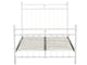 image 7 of Snuggle Beds Aria Classic Cream Metal Bed Frame - Small Double | Cream | Small Double