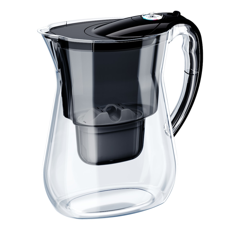 image 1 of AQUAPHOR 3.8L Lago Black with 3 x 200 litre Maxfor+ Filter | Black