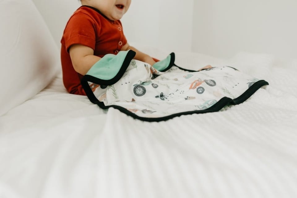 image 1 of Copper Pearl Lovey 3 Layer Comfort Blanket Jo 2Pk