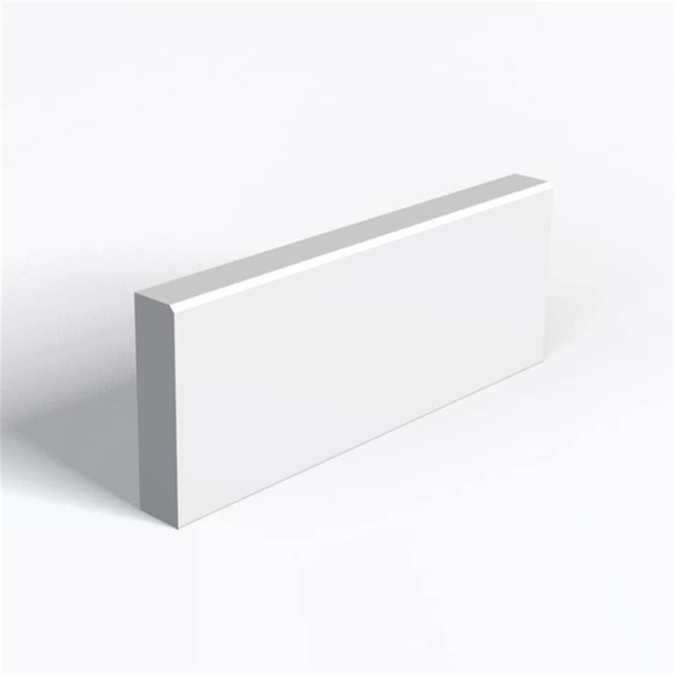 Double Set - Moisture Resistant MDF Primed Chamfer 2x2mm Architrave & Rebate - 25mm (T) x 58mm (H)