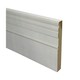 image 1 of PACK OF 5 (Total 5 Units) - 25mm x 194mm White Primed MDF Georgian Skirting Board - 4200mm Length