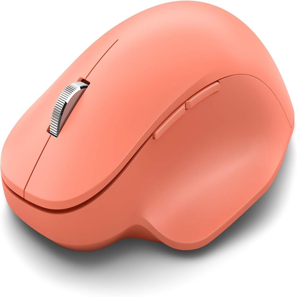 image 1 of Microsoft Bluetooth Ergonomic mouse Right-hand BlueTrack - Peach 222-000-ERGO-PEACH