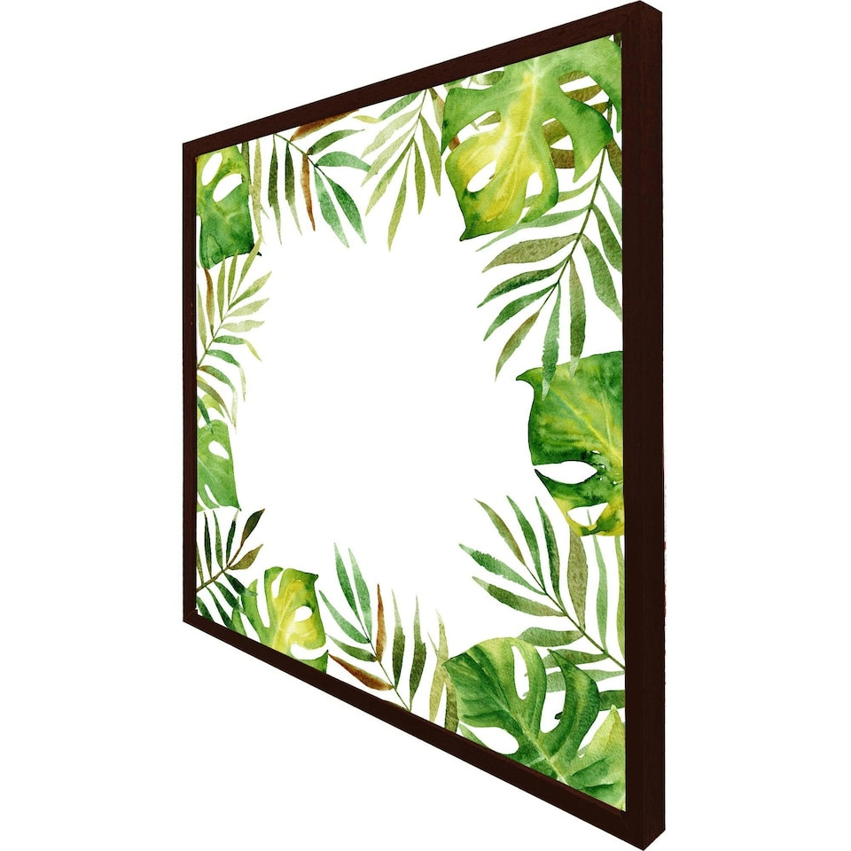 image 1 of Border of botanical leaves (Picture Frame)