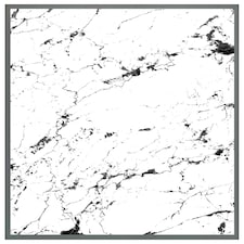 Thin black marble (Picture Frame) Grey | XL