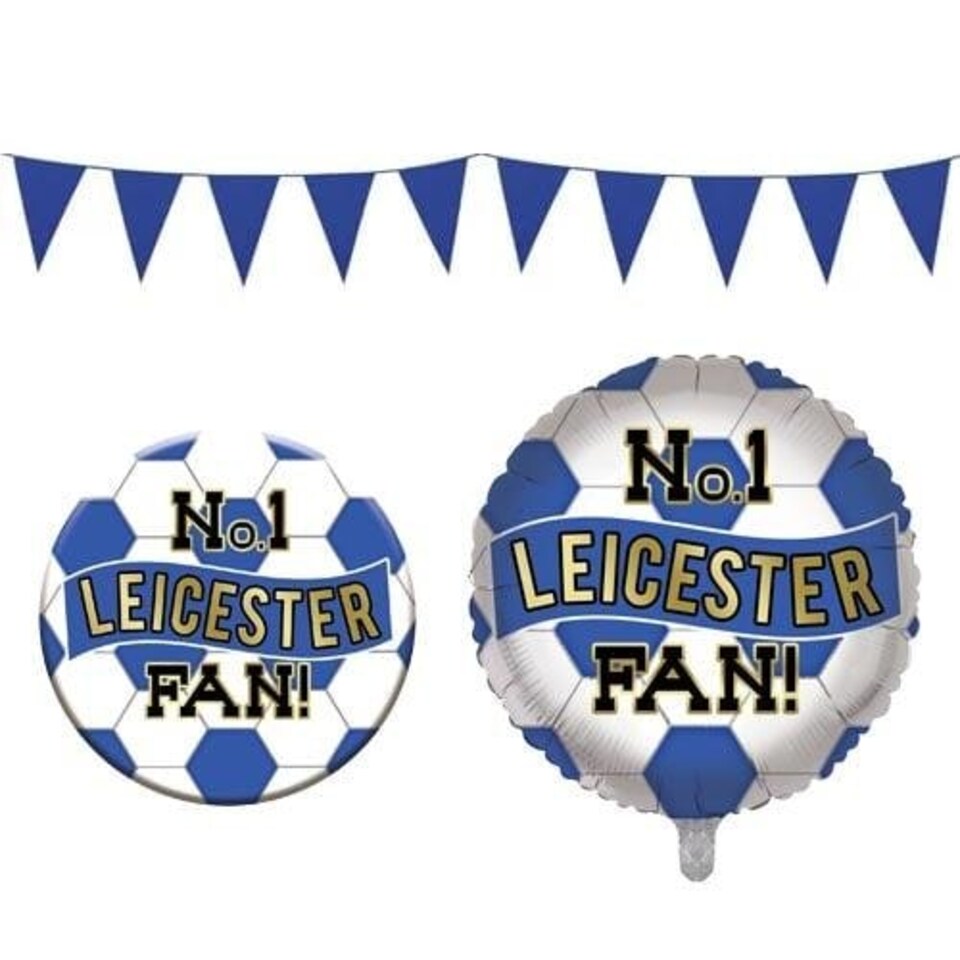 Leicester Football Party Accessories Pack