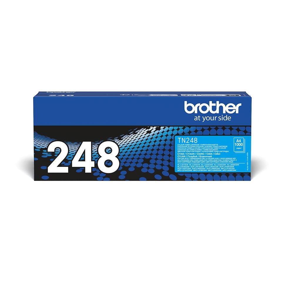 image 1 of Brother TN-248C Toner Cartridges | Multi | 26