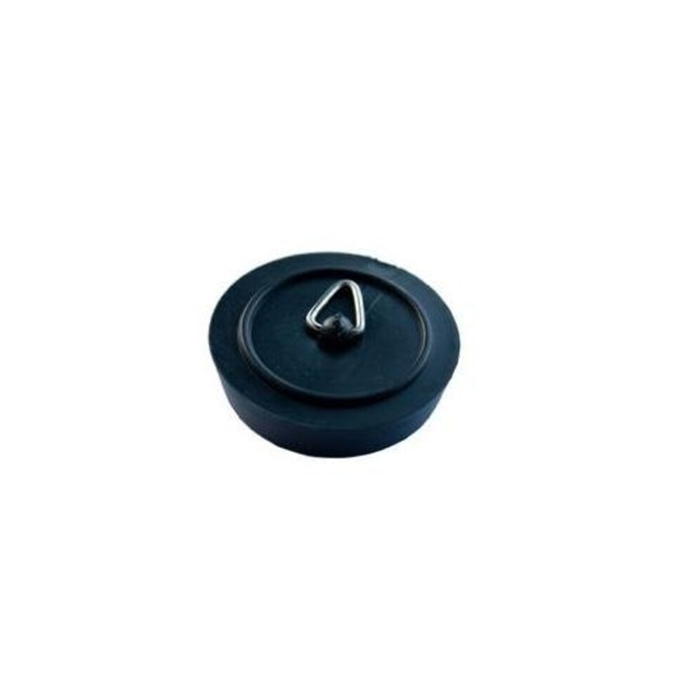 1 1/2'' Black Poly Plug 38mm 30pk - One Colour - One Size