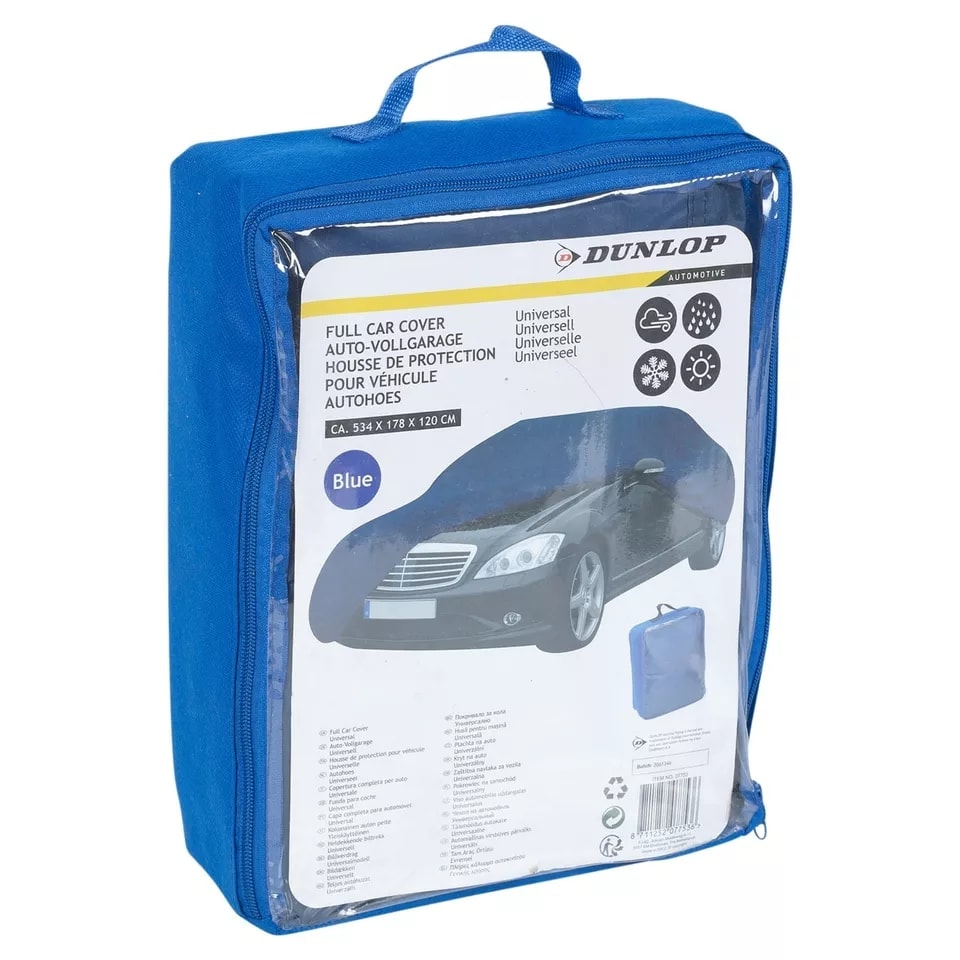 image 1 of Dunlop Heavy Duty Waterproof Car Cover Case