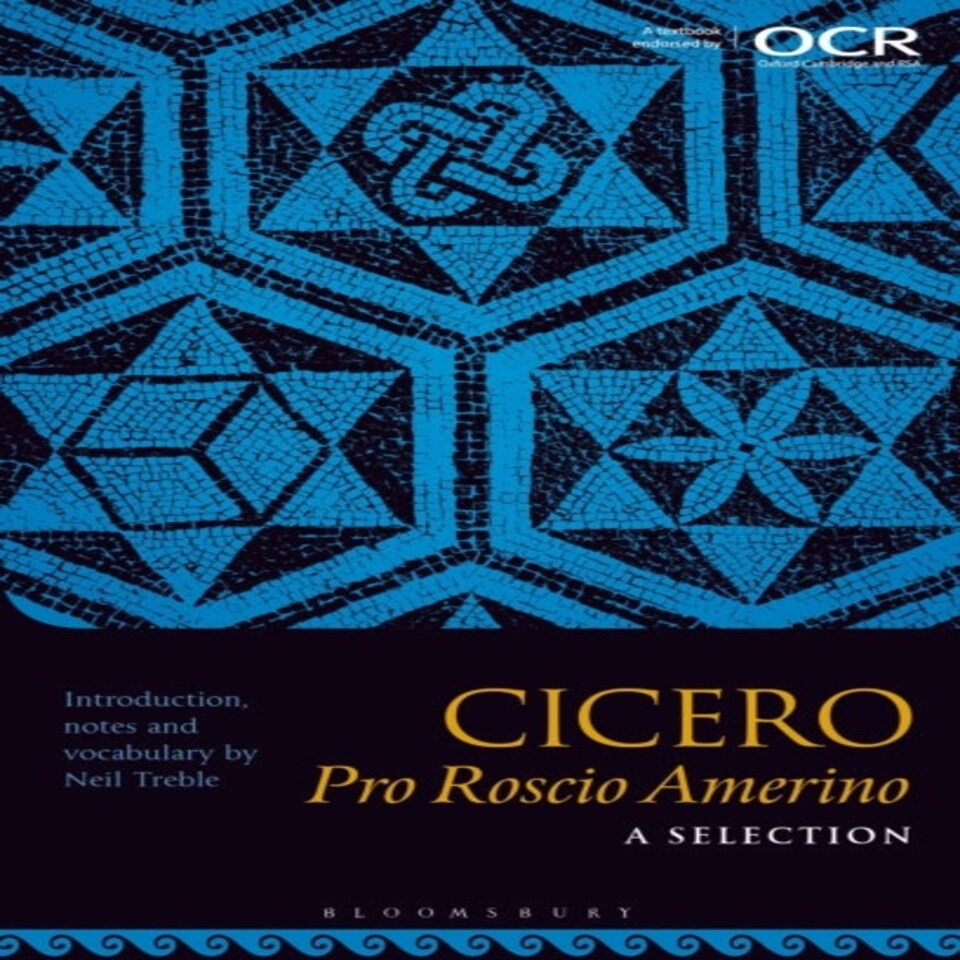 Cicero Pro Roscio Amerino A Selection