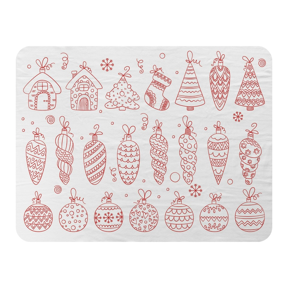 Winter toys (blanket)