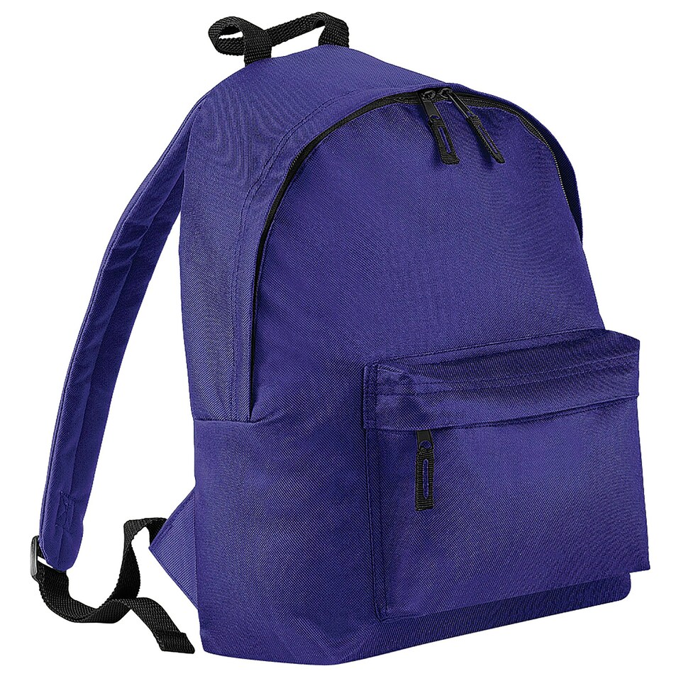 Bagbase Fashion Backpack / Rucksack (18 Litres) - Purple - One Size