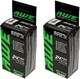 image 2 of AWE Set x 2 Butyl Rubber 24" MTB/E-Bike Inner Tube 24 x 1.75-2.125 Schrader Valve