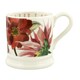 image 1 of Mug: 1 x 300ml Emma Bridgewater Red and Pink Dahlia Half Pint Mug, Ceramic White