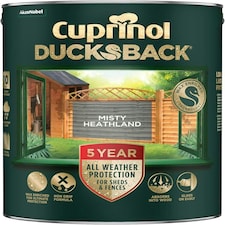 Cuprinol Ducksback 5L Paint Misty Heathland