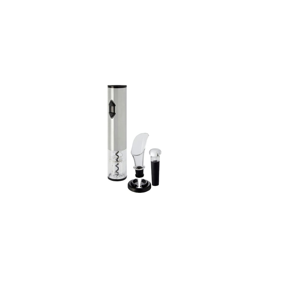 image 1 of Seasons Electric Bottle Opener - Silver - One Size