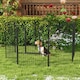 image 2 of PawHut 8 Panels Heavy Duty Puppy Play Pen for Large, Medium Dogs 100Hcm