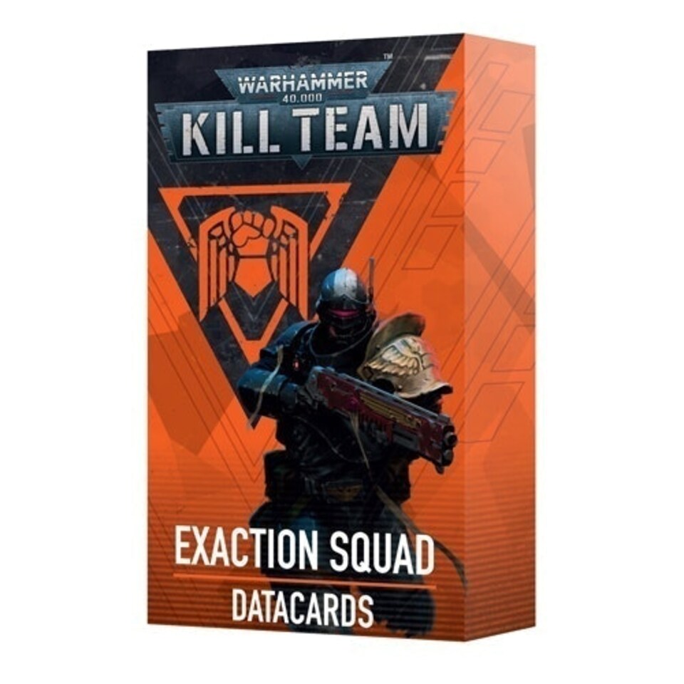 Wahammer: 40,000 - Kill Team Datacards - Exaction Squad