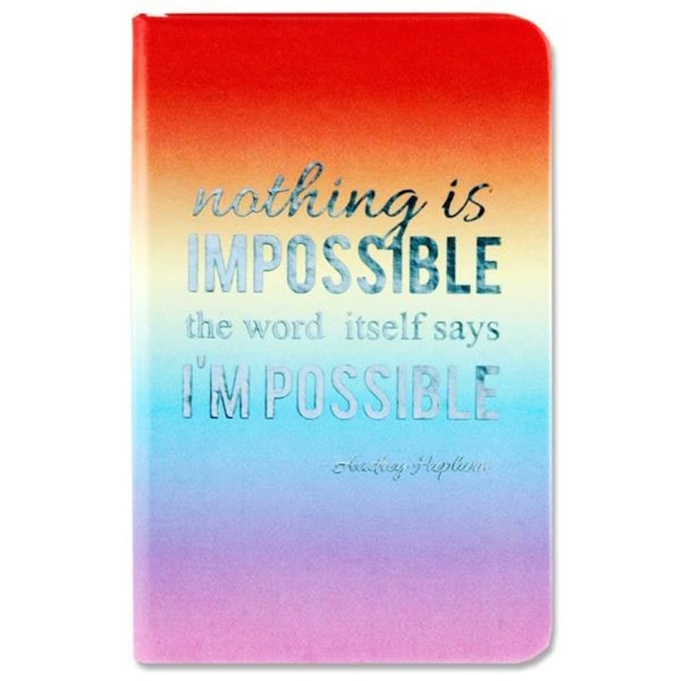 image 1 of A6 192 pages Rainbow Design Journal by I Love Stationery