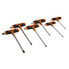 Bahco 903t-1 T-handle Hex Screwdriver Set, 6 Piece - Multi Colour - One Size