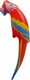 image 3 of Inflatable Parrot - 75cm