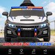 image 3 of AIYAPLAY Kids Electric Car, 12V Battery Powered Police Ride on Car with Remote Control, Music, Horn, Siren, Flashing Lights, Children Electric Vehicle for 3-5 Years