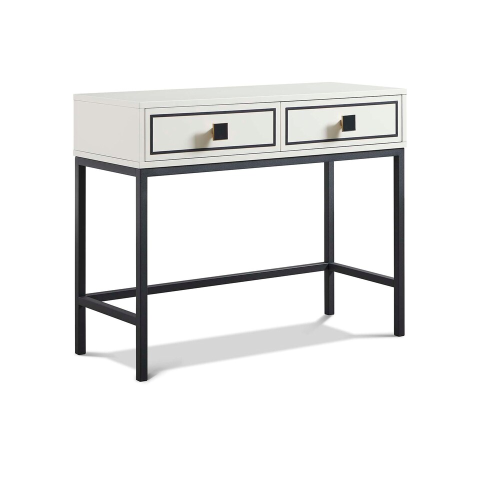 image 1 of Frank Olsen Furniture Mia Console Table White | White
