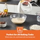 image 9 of GEEPAS 150W Hand Mixer, Electric Whisk - 7 Speed, White