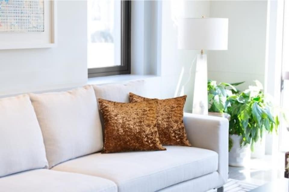 image 1 of Crushed Velvet Cushion Cover 43cm x 43cm Brown | Brown | Brown