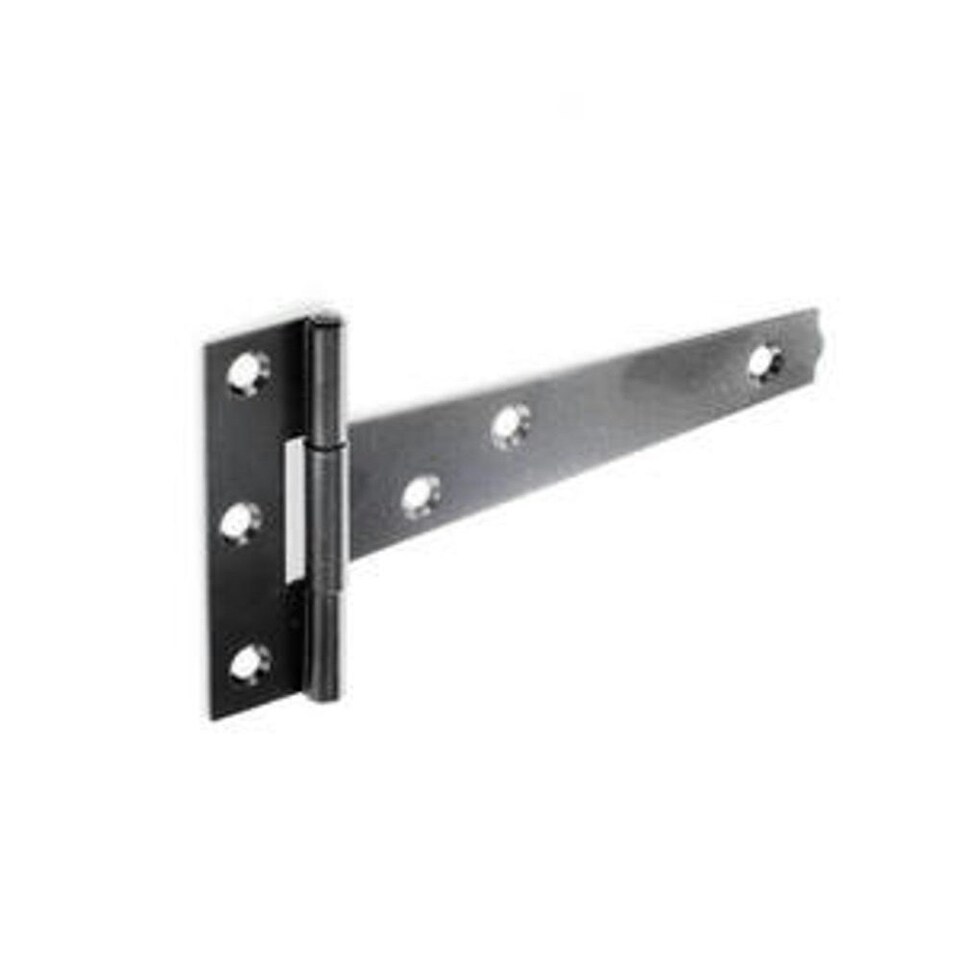 Securit Tee Hinges (Pair) - Light Black - 20cm