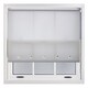 image 3 of FURNISHED Roller Blinds Daylight Square Eyelet Light Filtering Easy Fit Trimmable Window Shade | Grey | Grey