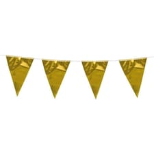 Boland Yarn Bunting - Metallic Gold - One Size
