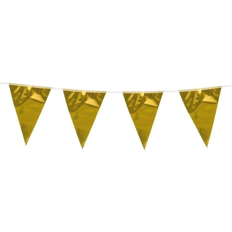 Boland Yarn Bunting - Metallic Gold - One Size