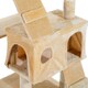 image 8 of PawHut 173cm Cat Tower Scratching Post Activity Centre for Indoor Cream