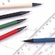 image 5 of 4 Sets of 0.5mm Metal Mechanical Pencil and HB Lead Refills Balanced Grip, Smooth & Precise Writing, Random Colour