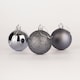 image 1 of Baubles Dark Grey 5CM 24PCS Set